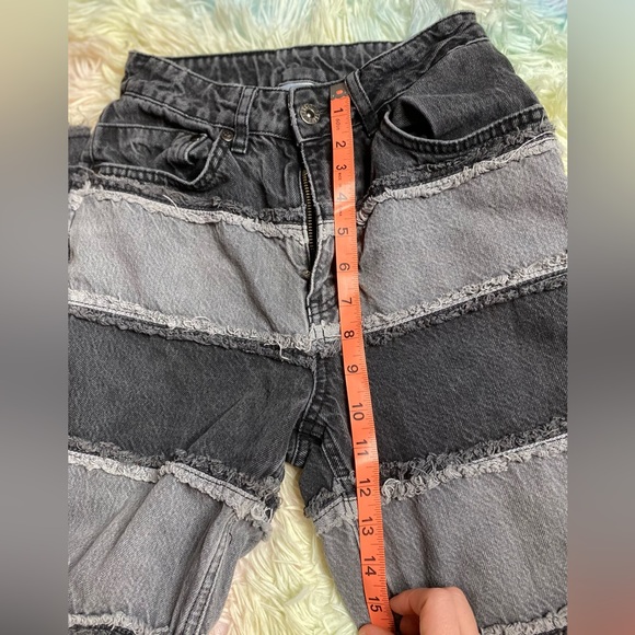 The ragged priest black patchwork jeans - Picture 6 of 10